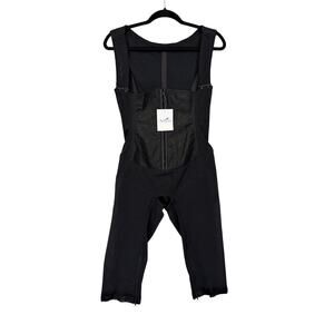 Ardyss Body Shaper Shapewear Size 40 Black Compression Bodysuit Lace Trim NWT